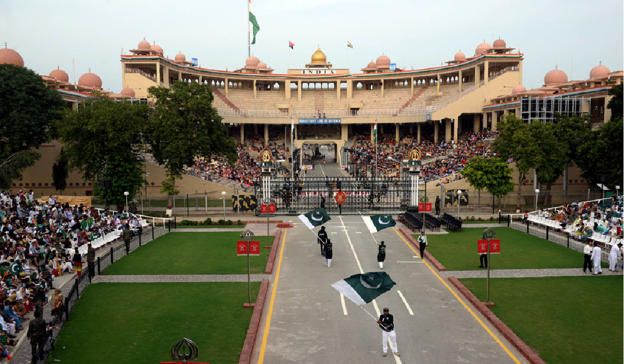 Wagah Border and The Guardians of Peace