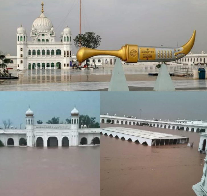 Indian Sikhs mourn India’s water aggression against Pakistan in the shape of floods