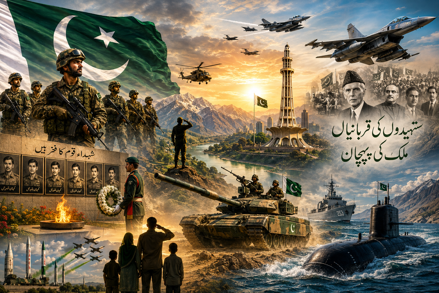 A Nation Illuminated by the Blood of Its Martyrs :6th September, Defence Day of Pakistan
