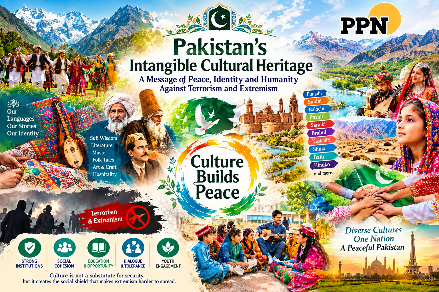 Pakistan’s Intangible Cultural Heritage: A Message of Peace, Identity and Humanity Against Terrorism and Extremism