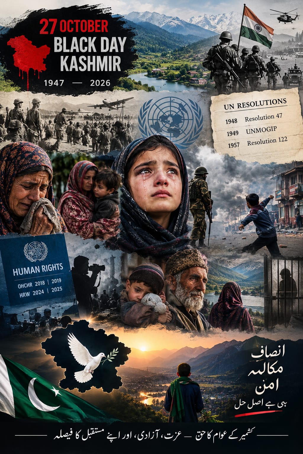Kashmir Black Day, 27th October: The Unresolved Struggle for Self-Determination